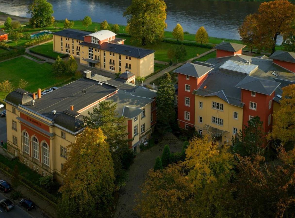 Parkhotel Bad Schandau Mit Spa Extérieur photo
