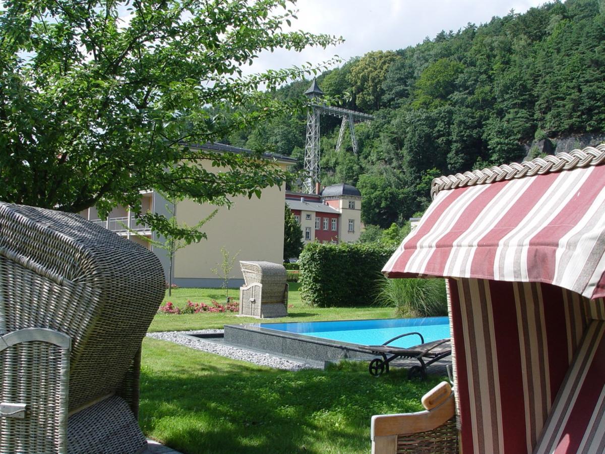 Parkhotel Bad Schandau Mit Spa Extérieur photo